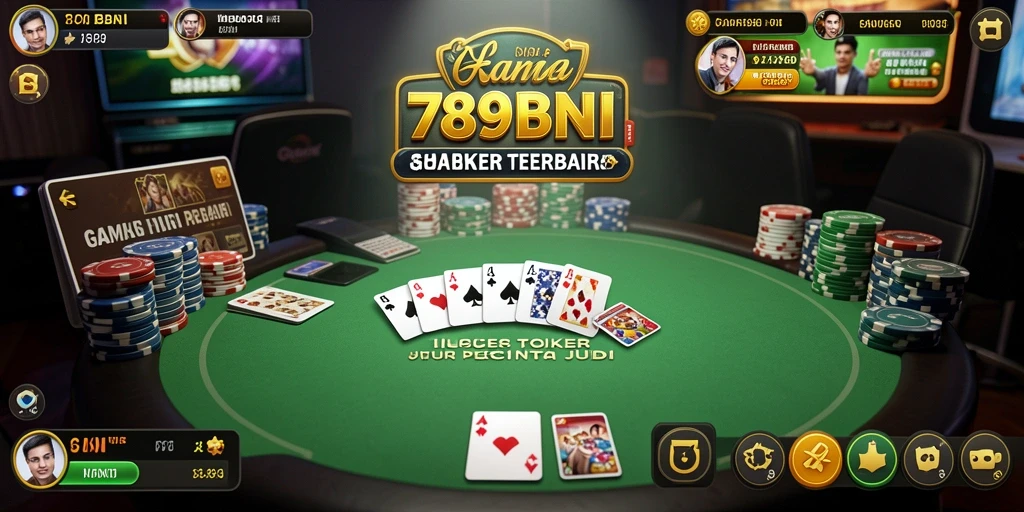 Gameplay seru dan menyenangkan di 789BNI Poker.