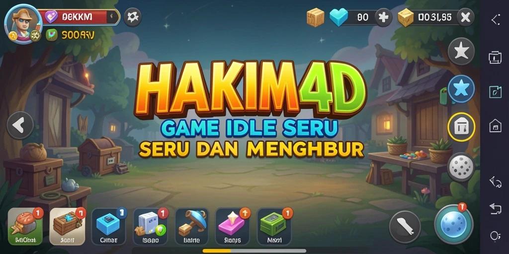 Gameplay seru HAKIM4D yang menggugah selera bermain.