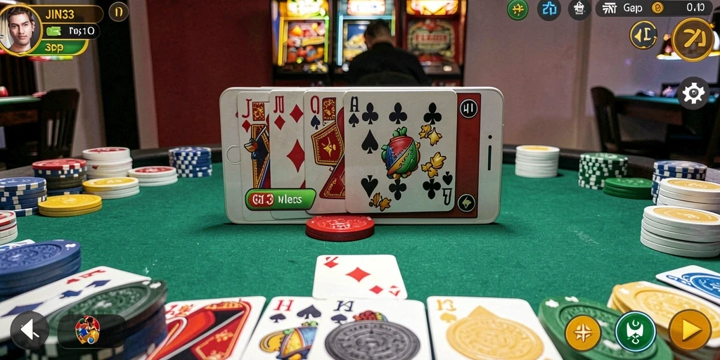 Gameplay seru dalam JIN33, nikmati permainan Gaple.
