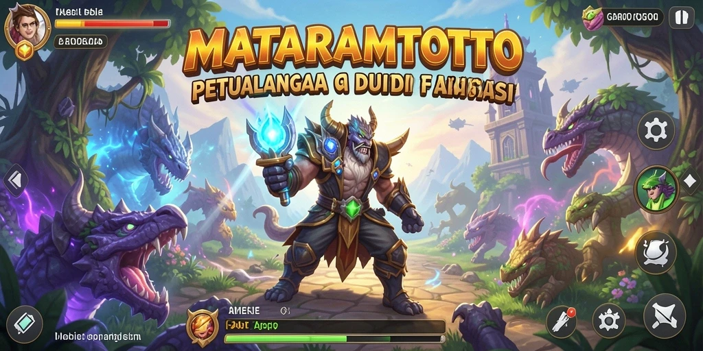 Tampilan antarmuka dan gameplay MATARAMTOTO yang menakjubkan.