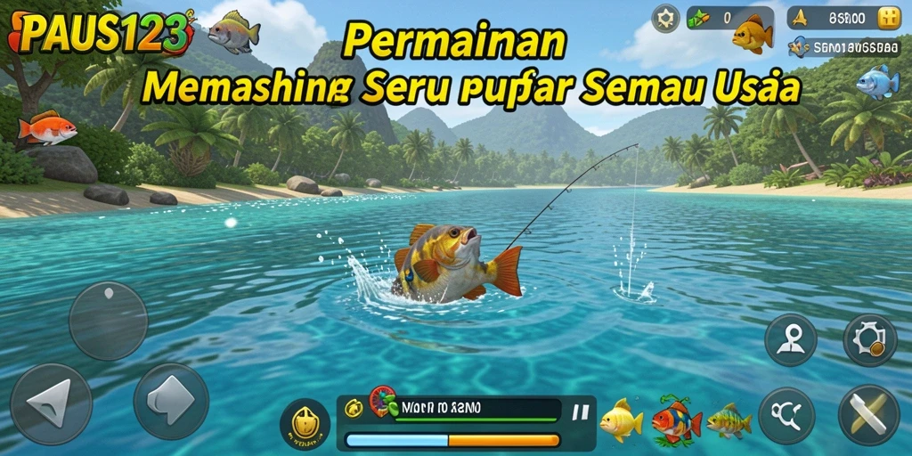 Gameplay PAUS123 menampilkan petualangan memancing yang mendebarkan dan grafik yang luar biasa.