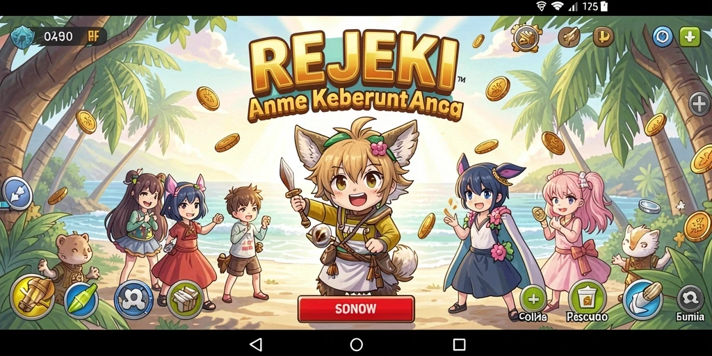 Tampilan gameplay REJEKI yang menarik dan penuh aksi.