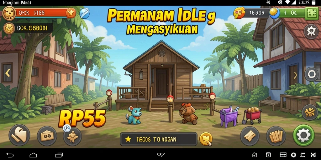 Tampilan gameplay RP55 yang menarik dan interaktif.