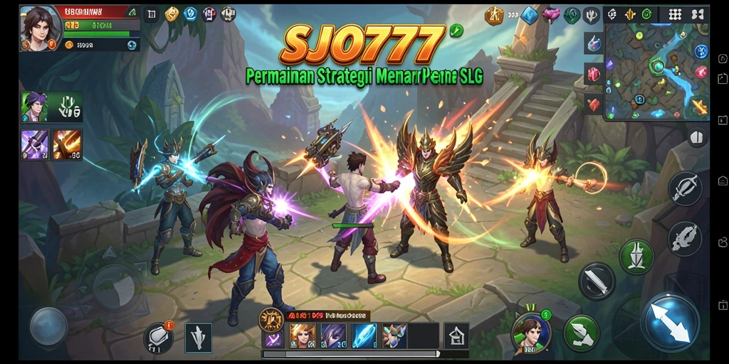 Tampilan menarik dari gameplay SJO777 di dunia strategi.