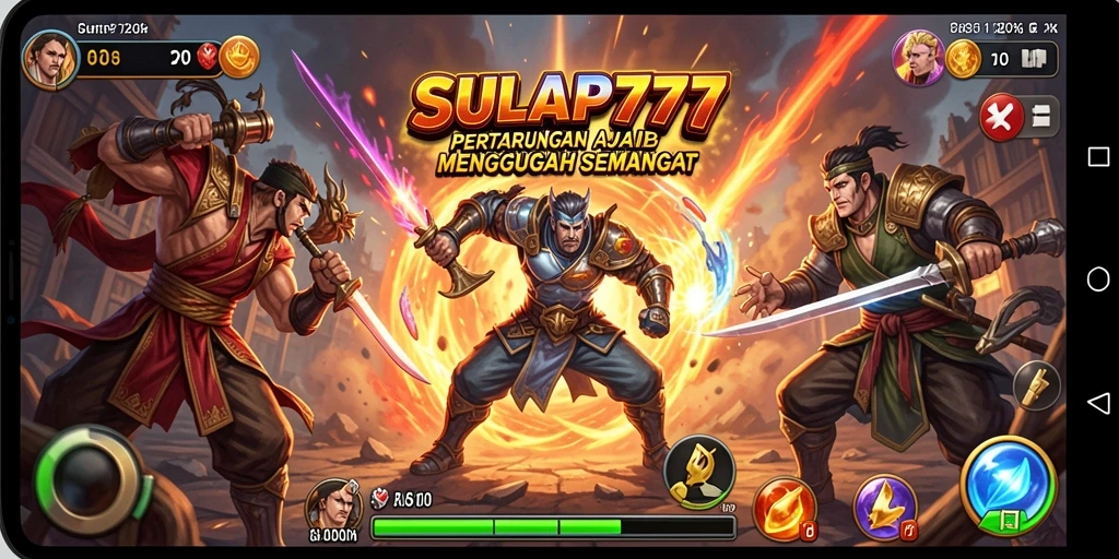 Gameplay SULAP777 dengan pertarungan yang seru dan grafis menawan.
