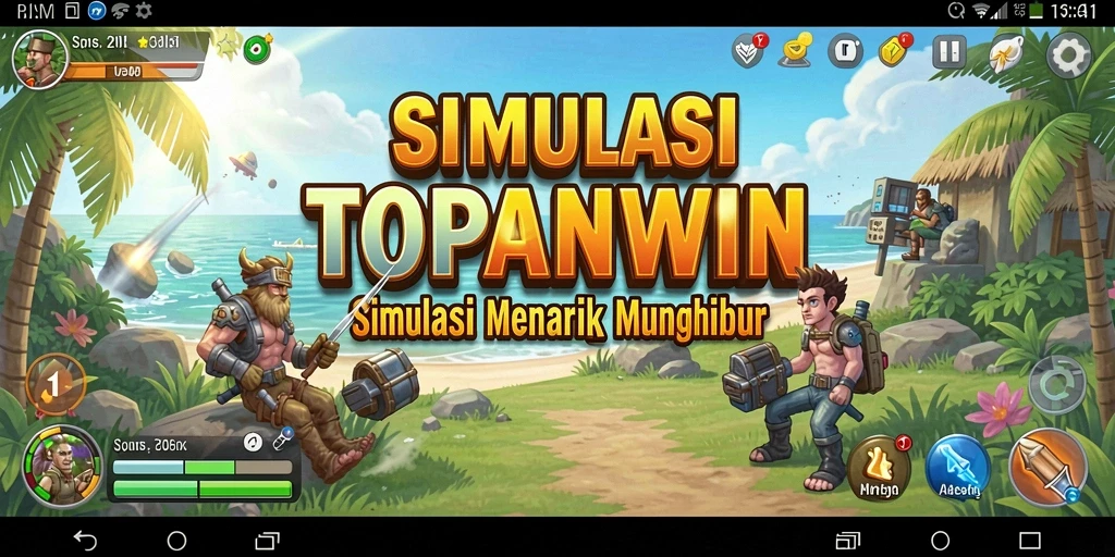 Tampilan gameplay menarik dari TOPANWIN yang menggambarkan simulasi yang menyenangkan.