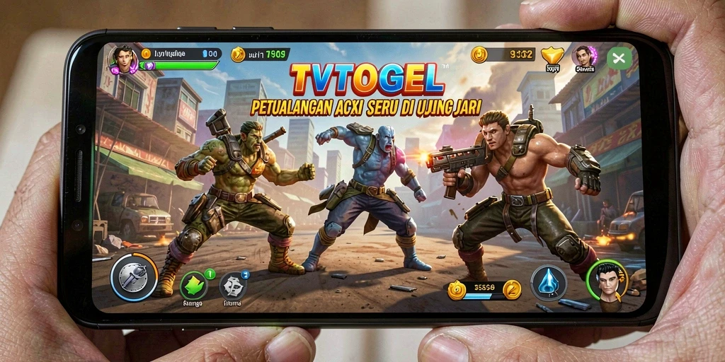 Screenshot gameplay TVTOGEL dengan aksi seru dan mendebarkan.